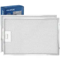 Alapure 2x Metaalfilter voor Pitsos 742967 / 00742967 388x265x8mm