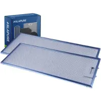 Alapure 2x Metaalfilter voor Bauknecht 488000861321 / C00861321 457x185x8mm