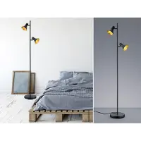 RL LIVE YOUR LIGHT REALITY NINA - Vloerlamp - Zwart - excl. 2x E14 2 W - Badkamerverlichting