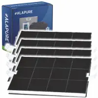 Alapure 4x Koolstoffilter voor Gaggenau 00351210 / 351210 / AA001010 / 600090