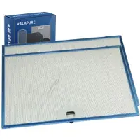 Alapure 2x Metaalfilter voor Franke 1330076268 370x255x8mm