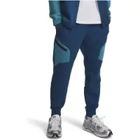 Under Armour Unstoppable Fleece Joggingbroek Donkerblauw Lichtblauw