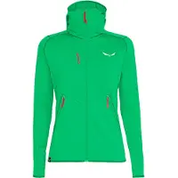 Salewa - Women's Agner Hybrid Polarlite Fullzip Hoody - Fleecevest 34, groen