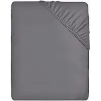 OEM Microvezel dekbedovertrek - 150x200x25 cm - Ultra zacht - Vrij van strijkbehoefte - Rondom elastisch - Geschikt voor eenpersoonsbedden - Geschikt voor tweepersoonsbedden - Grijs