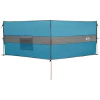 vidaXL Windscherm camping waterdicht 344x120 cm groen