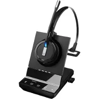 Epos IMPACT SDW 5016, enkelzijdige draadloze DECT-headset Drievoudige connectiviteit, ruisonderdrukkend systeem, geoptimaliseerd voor UC en met Skype for Business-certificering