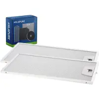 Alapure 2x Metaalfilter voor Constructa 746789 / 00746789 165x302mm