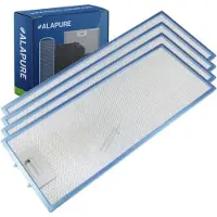 Alapure 4x Metaalfilter voor Atag 88013604 / 400058 470x182mm
