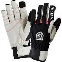 Hestra - Langlaufkleding - Ergo Grip XC Race Black voor Unisex van Gerecycled Polyester - Maat 9 - Zwart