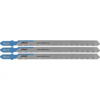 Wolfcraft - Metalen buis decoupeerzaagbladen - HSS-blad met T-schacht – ideaal voor buizen van metaal, staal, koper en aluminium - 8025000