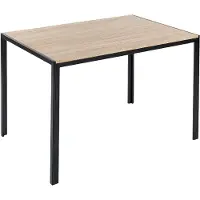 Beliani NEWFIELD - Eettafel - Lichte houtkleur - MDF