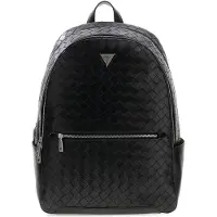 GUESS laptop rugzak rugzak met laptopvak Torino Backpack Black zwart