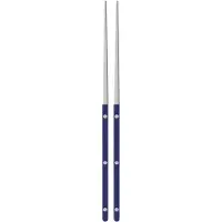 Sabre Bistrot Solid Eetstokjes Pak Van 2 Marineblauw - Eetstokjes Roestvrijstaal Navy Blue - 2346-098-0172