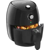 Aigostar Friteuse zonder olie, 3,5 liter, 1500W, zwart, met timer en anti-aanbaklaag