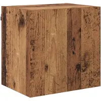 vidaXL TV Wand Eenheid 5 st Oud Hout Bewerkt hout
