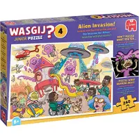 Jumbo Junior 4 - Puzzel - Invasie van buitenaardse wezens - 240 stukjes