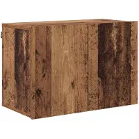 vidaXL TV Wand Eenheid 5 st Oud Hout Bewerkt hout