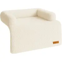 By Cee Cee Origineel Hondendeken Bank – Hondenkleed Bank - Hondenmand - Premium - Volledig Afritsbaar - Beige - 75x90 - Maat S