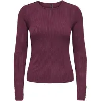 ONLY Onlvelena Top Dames Paars Xxxl