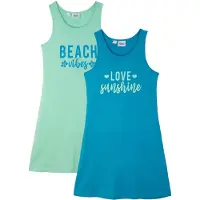 Bonprix Jersey jurk van biologisch katoen (set van 2) 164/170