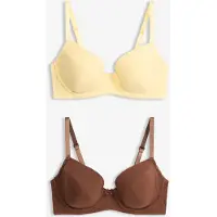Bonprix Push up bh met beugels en biologisch katoen (set van 2) maat 95