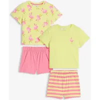 Bonprix 2 shortama's van puur katoen (4-dlg. set) 116/122