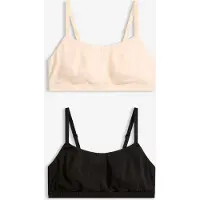 Bonprix Bralette zonder beugels met katoen (set van 2) maat 36/38 (S)