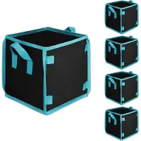 Famanu - Vierkante groeizakken - 27 x 27 x 27 cm - Van ademende non-woven stof
