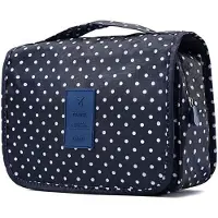 Markenlos – Reistoilettas - ophangbare wastas make-up cosmetische organizer tassen - draagbare ophangbare toilettassen voor mannen vrouwen meisjes waterdicht multifunctioneel - blauw