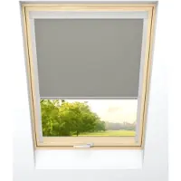 Time4blinds - Dakraam Rolgordijn - Breedte 973mm, Hoogte 940mm - Compatibel met Velux, Compatibel met Fakro - Verduisterend Rolgordijn, Thermisch Rolgordijn, Zonwering voor Dakramen - Kardemom