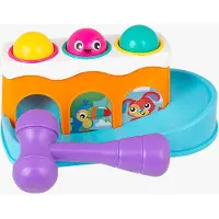 Playgro Bop 'N Roll Ramp - Activity-center - Baby Speelgoed met hamer - Baby speelgoed - Interactief speelgoed Baby - Educatief speelgoed - Kraam Cadeau- Speelgoed Baby