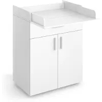 Vicco Commode Lena, Wit, 75.2 x 101.5 cm