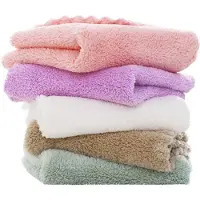 LONGZIMING -Mikrofaser Doekjes - Make-up Verwijderdoekjes - Herbruikbare Reinigingsdoeken - Hoge Zuigkracht - Microvezel - Kleuren mengen en afstemmen - Ideaal Voor Reizen En Dagelijks - 12 Stuks