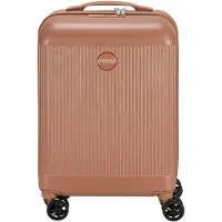 Princess Traveller Oceans – Handbagage Koffer – Mocha Mousse – Reiskoffer met dubbele wielen – 55x35x20 cm – GRS gecertificeerd
