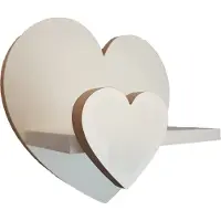 Moliland EKSTRA L Elegance - Wandrek - MDF - Wit - Scandinavisch Design