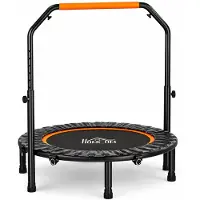 BE Sello! fitness trampoline – full-body workout – opvouwbaar – verstelbare handgreep – antislip doppen – Ø 102 – max 150kg