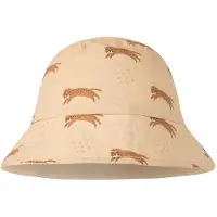 Swim Essentials reversible zonnehoed beige/bruin Jongens/Meisjes Katoen - maat 0-12 mnd