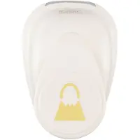 Vaessen creative Pons - Figuurpons - Handtas - 1,8 x 2,5 cm