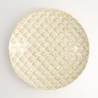 Tokyo Design Studio - Titanium Matte Mermaid Bord - 25 x 3,7 cm