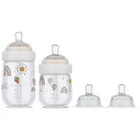 Mepal Starterset babyflessen Mio 4-delig - Sunshine & Rainbow