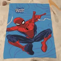 Spider-man Spiderman strandlaken Super Hero 70 x 140 cm katoen