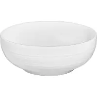 BY BONE - Helix White - Schaal - Kom - 1 stuk - ø 16 cm - Wit - Porselein