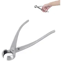 LONGZIMING -Bonsai Concave Snoeischaar - Holle Takkenknipper - Precisie Tuinschaar - Ronde Konkave Snijkant - Ergonomische Handgrepen - Roestvrij Staal - Snelle Wondgenezing Voor Bomen - 1 Stuk