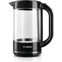 Bosch TWK70B03 elektrische waterkoker - 1,7 L capaciteit - draadloos ontwerp - RVS - 3000 W vermogen