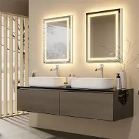 OEM LED-badkamerspiegel, 50x70 cm, met LED-verlichting