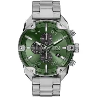 Diesel DZ4712 Mannen Horloge 49 mm Zilverkleurig