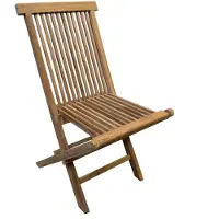Buitengewoon Boet Folding Chair Teak