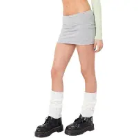 AWR Elegante Mini Rok / Skirt | Korte Rok | Grijs - L
