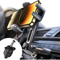Famanu – Telefoonhouder voor auto met cd-sleuf montage, verstelbare universele smartphonehouder