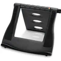 Famanu - Aluminium laptopstandaard verstelbaar voor laptops tot 17 inch zilver